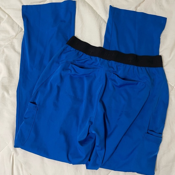 Blue Scrub Pants HH - Picture 2 of 3